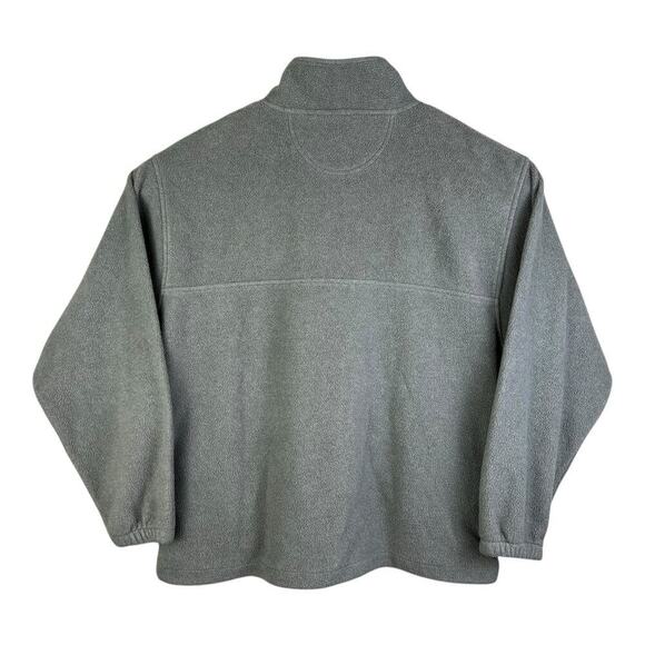 Big Dogs Men's Size 2XL Gray Polar Dogs Quarter-Zip Fleece Jacket - Picture 6 of 12